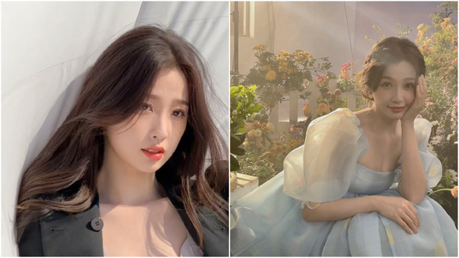 虞书欣近日又再度登上热搜。（图／翻摄自虞书欣微博）