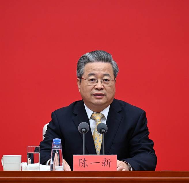 中共中央政法委秘书长陈一新将出任大陆国家安全部部长。（新华社资料照片）