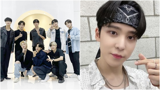 ATEEZ成员丁润浩在推特上被爆料「恋爱中」。（图／翻摄自ATEEZ官方脸书、ATEEZ官方IG@ateez_official_）