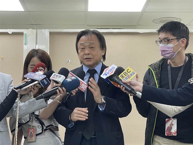 民进党台北市议员王世坚。（黄婉婷摄）