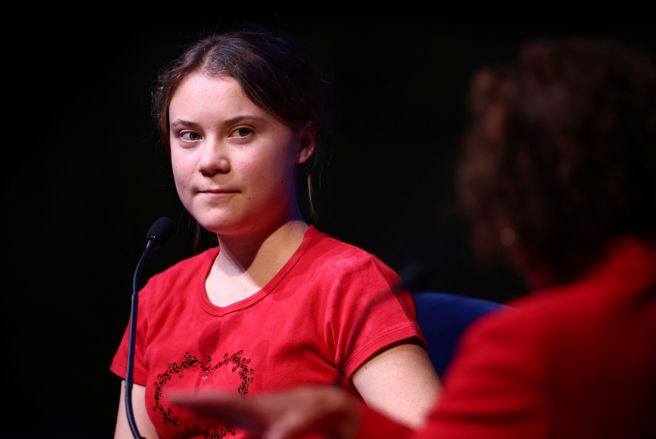 瑞典环保少女童贝里（Greta Thunberg）表示即将召开的联合国气候变化纲要公约第27次缔约方会议（COP27），是「当权者」漂绿、撒谎和欺骗的机会。(图/ 路透社)