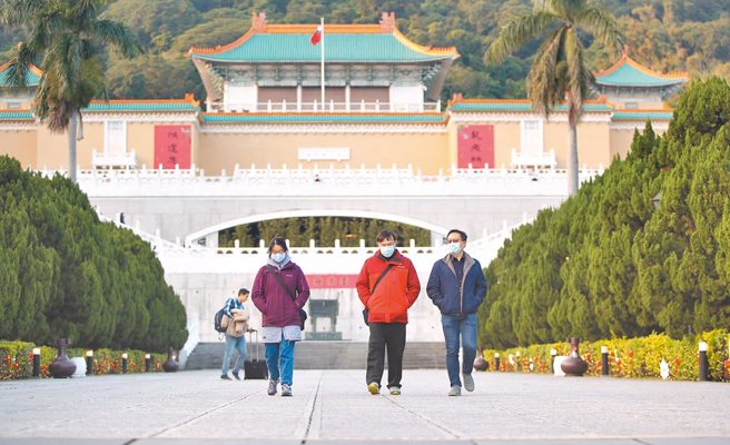 立委爆马政府时期文物破损，冯明珠请故宫提完整说明。图为故宫。（本报资料照片）