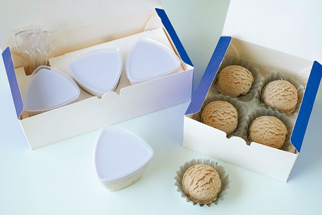 連珍人氣品項包含「芋泥球」、「芋頭西米露」，手工製作飄散純粹芋香。（連珍提供）