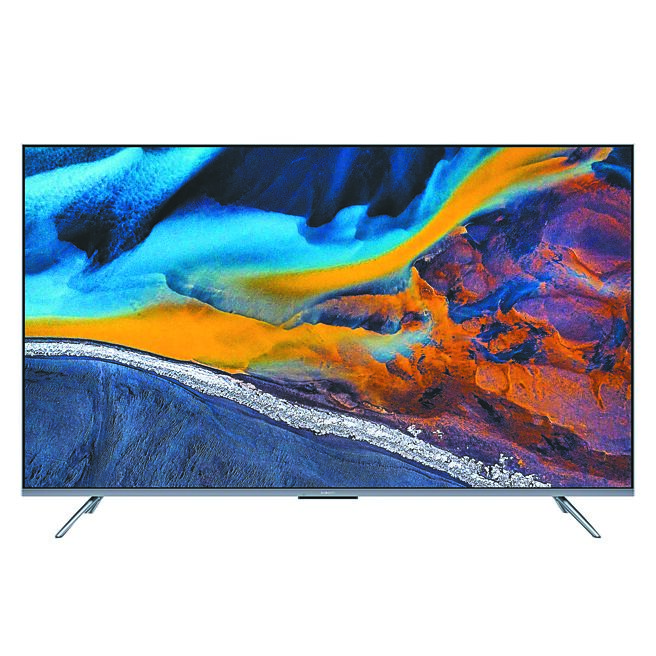 Xiaomi智慧显示器Q2 65型，定价3万5999元，「小米双11」领优惠券后最低只要3万4888元。（小米提供）