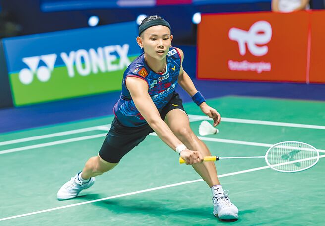 戴资颖在法国羽球公开赛女单准决赛无奈落败。（Badminton Photo提供）