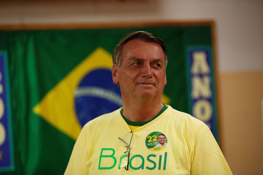 巴西昨天举行民意两极分化的总统决选，投票结束后24小时，波索纳洛（Jair Bolsonaro）尚未承认选举结果。（图／路透社）(photo:ChinaTimes)