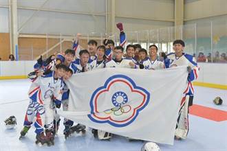 滑輪溜冰曲棍球世錦賽台灣奪冠 逾2／3選手為高雄市籍