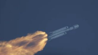獵鷹重型火箭睽違3年再次發射 運載美太空部隊機密衛星
