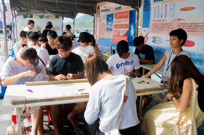 臺湾国际衝浪公开赛周边 。(图/臺东县政府提供)