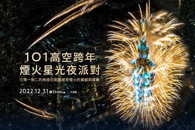 （抢跨年商机，KKday推出台北101高空跨年派对早鸟优惠1800元。图／KKday提供）