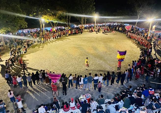 新竹縣五峰賽夏族巴斯達隘矮靈祭每兩年一小祭、十年一大祭。（張益生提供／邱立雅竹縣傳真）