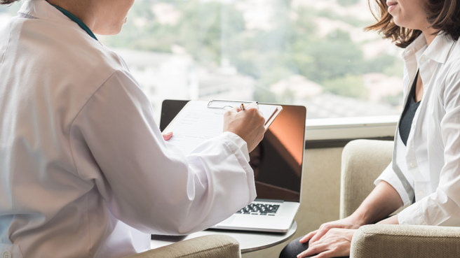 乳癌的危险族群共有十大类。（示意图／shutterstock）