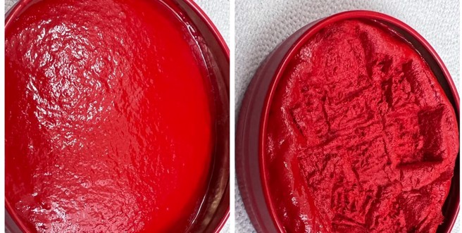 一名女网友借出全新的印泥，没想到拿回来后的模样，变得惨不忍睹。（图／翻摄自爆废公社二馆）