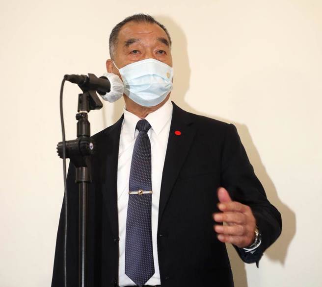 國防部長邱國正。（資料照／劉宗龍攝）
