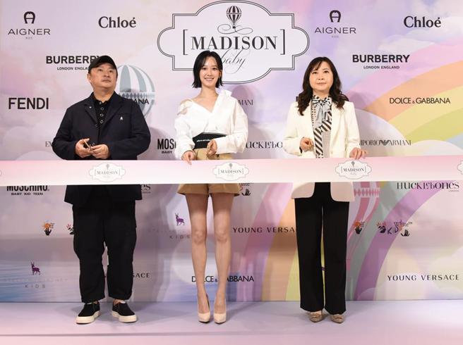 （开幕活动，特邀请新手斜杠妈妈孟耿如担任一日活动品牌大使。图／汉神百货提供）