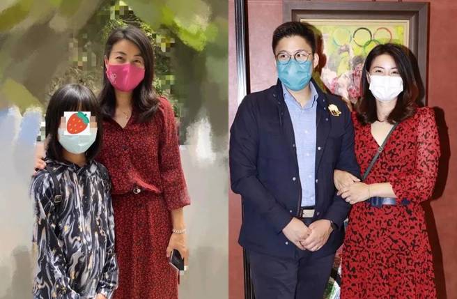 郭晶晶接孩子、和老公出席活动都穿过这件洋装。(图／取自微博)