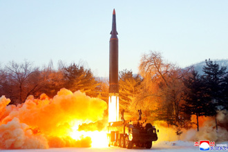 南韓軍方：北韓朝東部外海發射至少一枚彈道飛彈