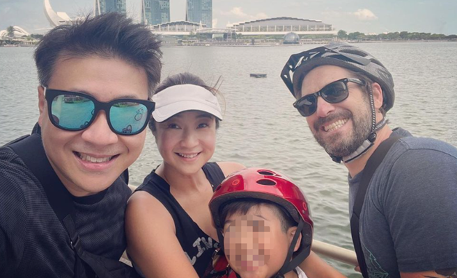 黄湘怡新欢身分曝光，据悉两人是透过网路认识陷入热恋。(stellangsiangyi IG)