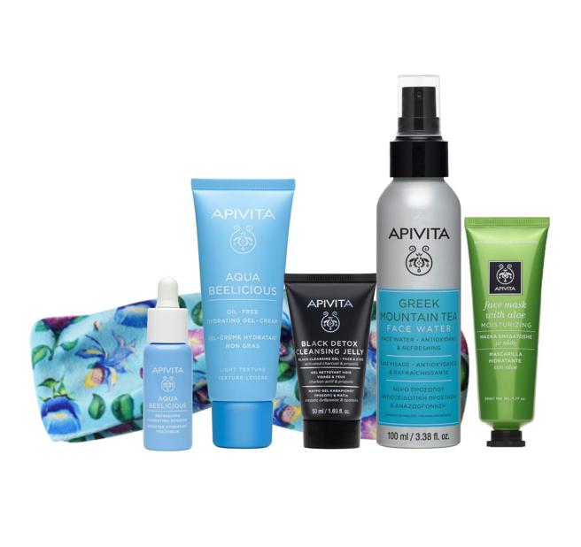 京站的APIVITA保溼入门组，原价2817元，特价1415元。（京站提供）