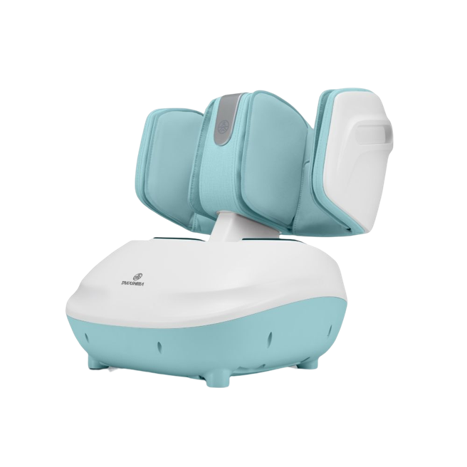 Global Mall环球Online的高岛俏膝膝双效美腿机、赠超手感4D按摩枪，原价3万3600元，优惠价1万7000元。（Global Mall提供）