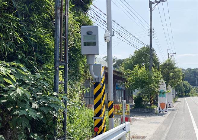 新竹县警察局新设4座固定测速照相设备，预计11月15日陆续启用。（新竹县府提供／邱立雅竹县传真）