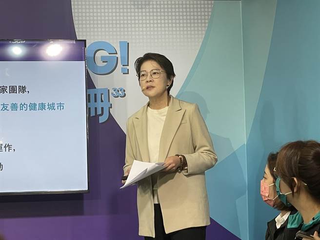 无党籍台北市长候选人黄珊珊。（黄婉婷摄）