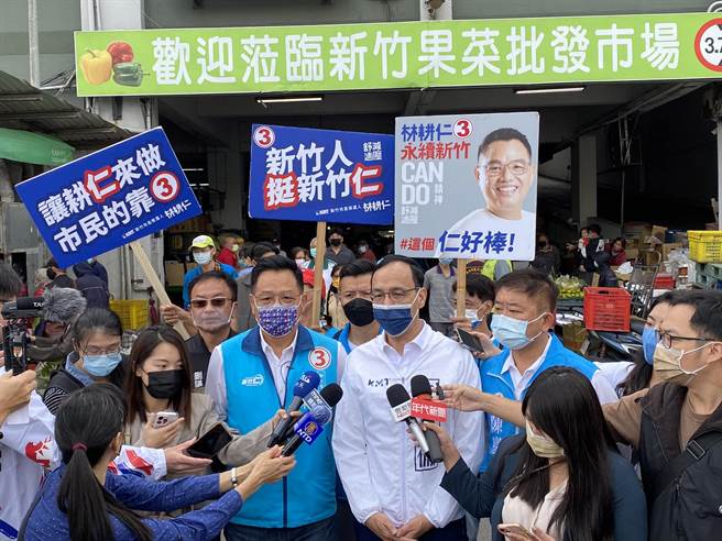 外传高虹安男友在立院当公费助理，是有民眾党阵营释出讯息，国民党新竹市长候选人林耕仁表示，是不是民眾党释出讯息不知道，但就是有人爆料，盼高虹安能够向大眾来说明。（林耕仁团队提供／王惠慧新竹传真）