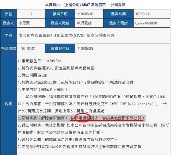 黄子哲提出证据打脸陈时中。（摘自黄子哲脸书／杨亚璇台北传真）