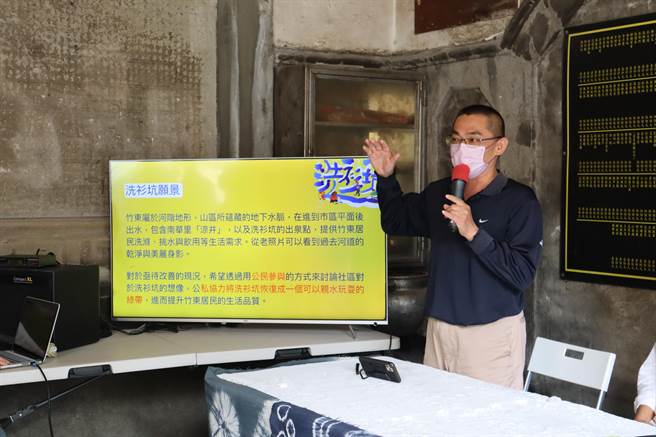 头前溪城乡好生活促进会将在洗衫坑举办音乐会，2日在晓江亭福德祠举行敬拜祈福仪式。（邱立雅摄）