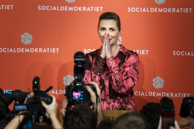 丹麦总理佛瑞德里克森（Mette Frederiksen）。（图／美联社）