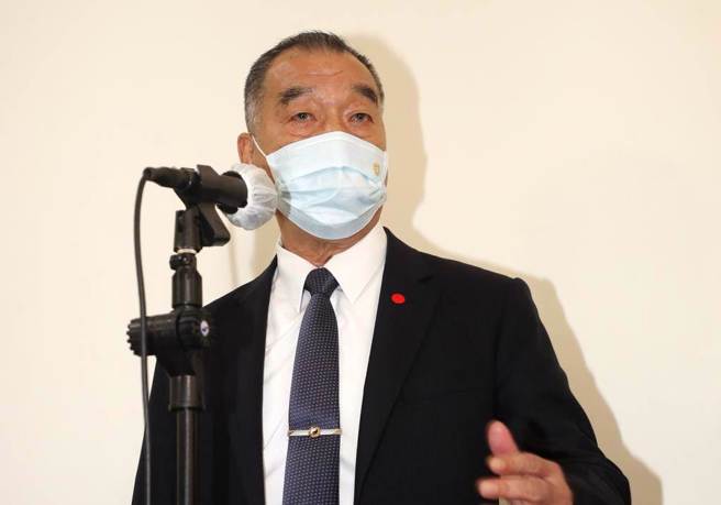 國防部長邱國正。（資料照／劉宗龍攝）
