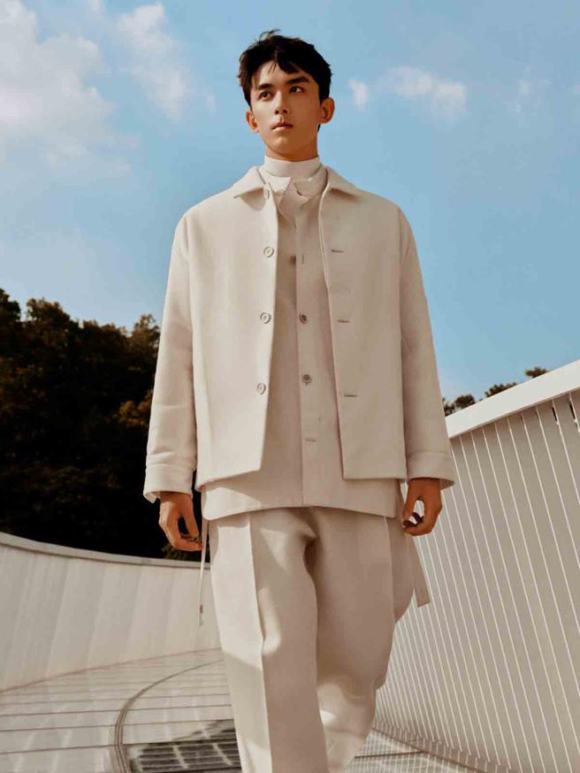 吳磊成為傑尼亞ZEGNA官方代言人。（傑尼亞ZEGNA提供）