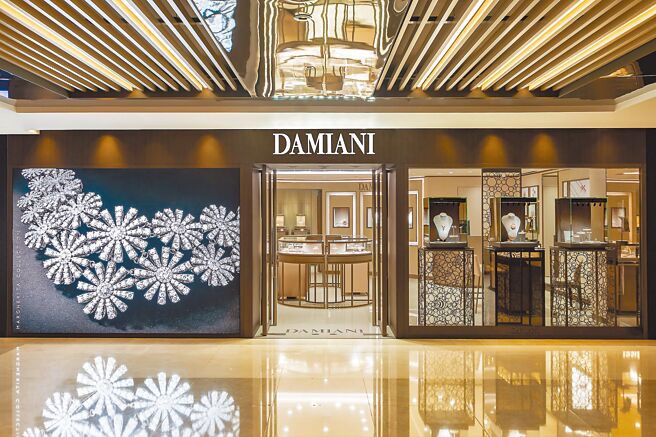 义大利珠宝DAMIANI落脚丽晶精品打造旗舰店。（DAMIANI提供）