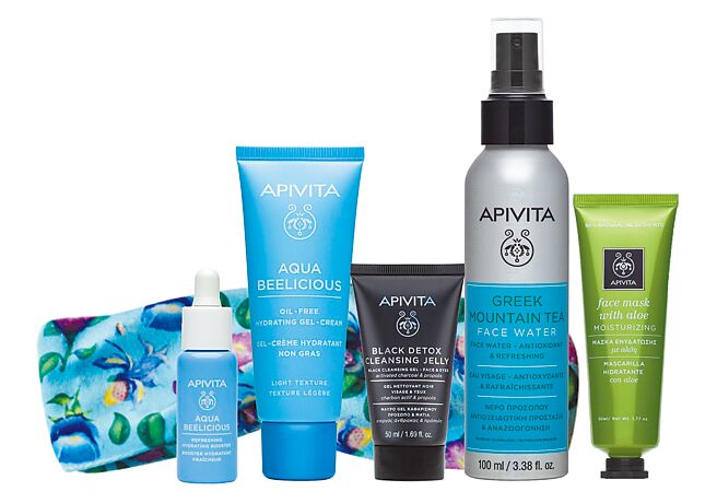 京站的APIVITA保溼入門組，原價2817元，特價1415元。（京站提供）