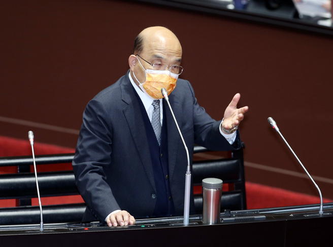 行政院長蘇貞昌。（資料照/姚志平攝）