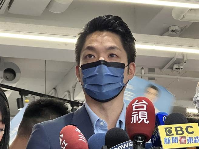 國民黨台北市長候選人蔣萬安。（楊亞璇攝）