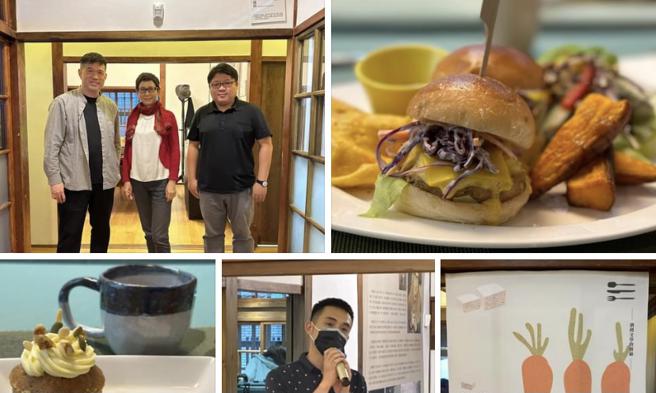 须文蔚》食秋，在梁实秋老师家用餐