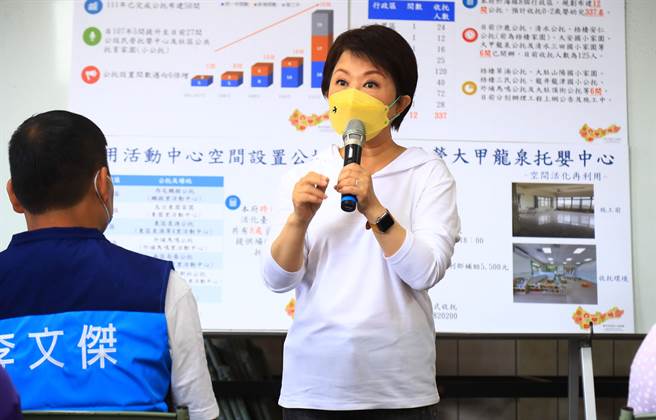 卢秀燕重视环保照顾幼儿生活，设公托是她这任最重要的施政，目的让年轻人愿生敢养。(陈世宗摄)