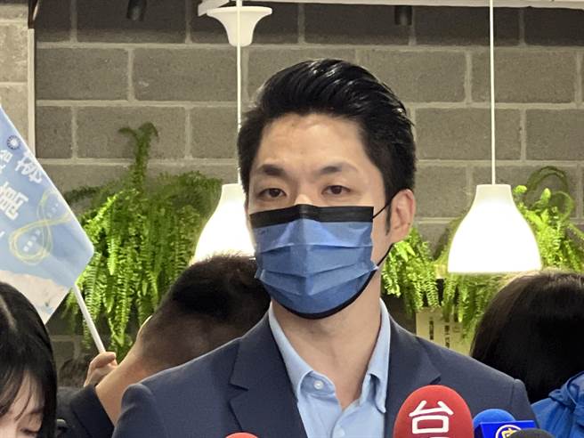 國民黨台北市長候選人蔣萬安。（楊亞璇攝）