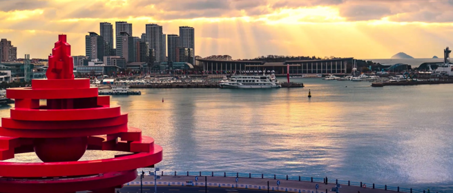 青岛城市美景不胜枚举，每个景点都拥有其特色之处，让人流连忘返。（图／林佳怡）