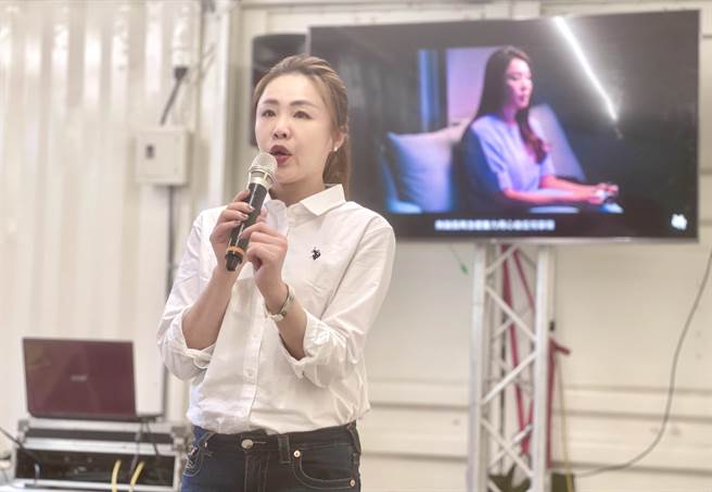 新北市议员候选人李婉钰今日公布个人竞选形象影片。（吕健豪摄）