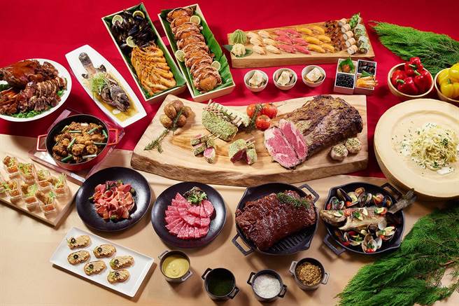 JR东日本大饭店台北展场限定，自助餐券快闪优惠999元，每天限量200张。(JR东日本大饭店提供)