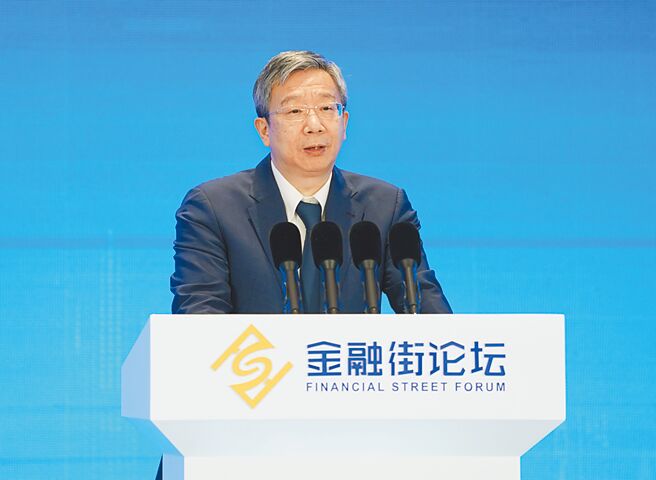 易纲图／中新社