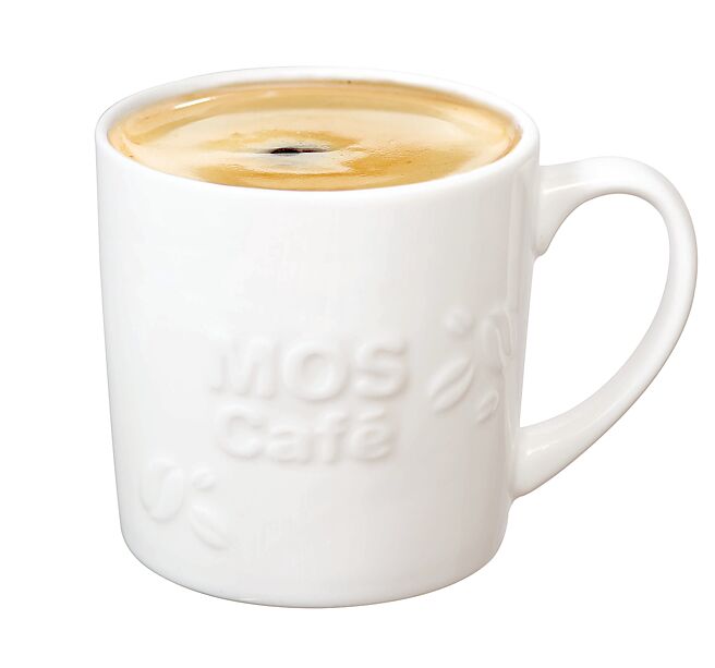 摩斯汉堡高铁嘉义店独卖「阿里山卓武精品咖啡」150元，以中浅烘焙保留酸甜香气。（摩斯汉堡提供）