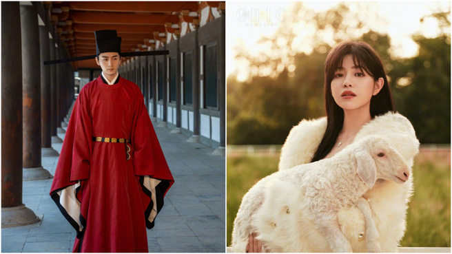 陈晓和陈妍希夫妇婚后育有一子，婚后生活令人称羡。（图／翻摄自陈晓微博、陈妍希微博）