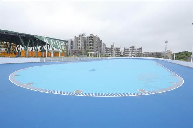 新竹县长候选人杨文科重视运动环境，预计持续整建9座运动场馆。（杨文科团队提供／邱立雅竹县传真）