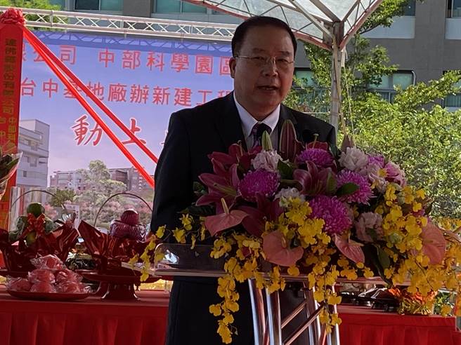 达佛罗公司于中科扩大第9厂，董事长张锦锋相当有信心，喊出「全球市占率10％」的目标。（张妍溱摄）