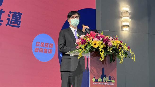 新北市長侯友宜4日將南下高雄替國民黨高雄市長候選人柯志恩輔選，高雄市長陳其邁受訪時表示，歡迎侯友宜或其他藍營政治人物到高雄來走走。（洪浩軒攝）