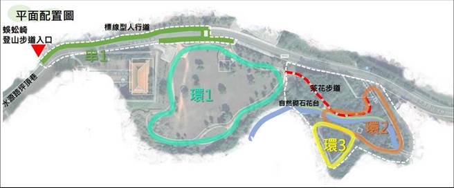 豐原公老坪串連步道工程，總經費為251餘萬元，將於近期動工。（陳清龍提供）