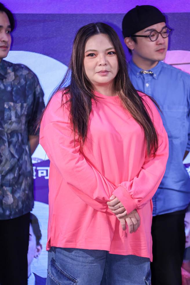 小甜甜今出席《幸福宅一起》开镜记者会。（罗永铭摄）